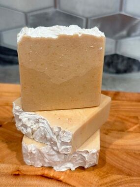 Vanilla, Oats & Aloe Homemade Organic Soap— Gentle Daily Bar Soap